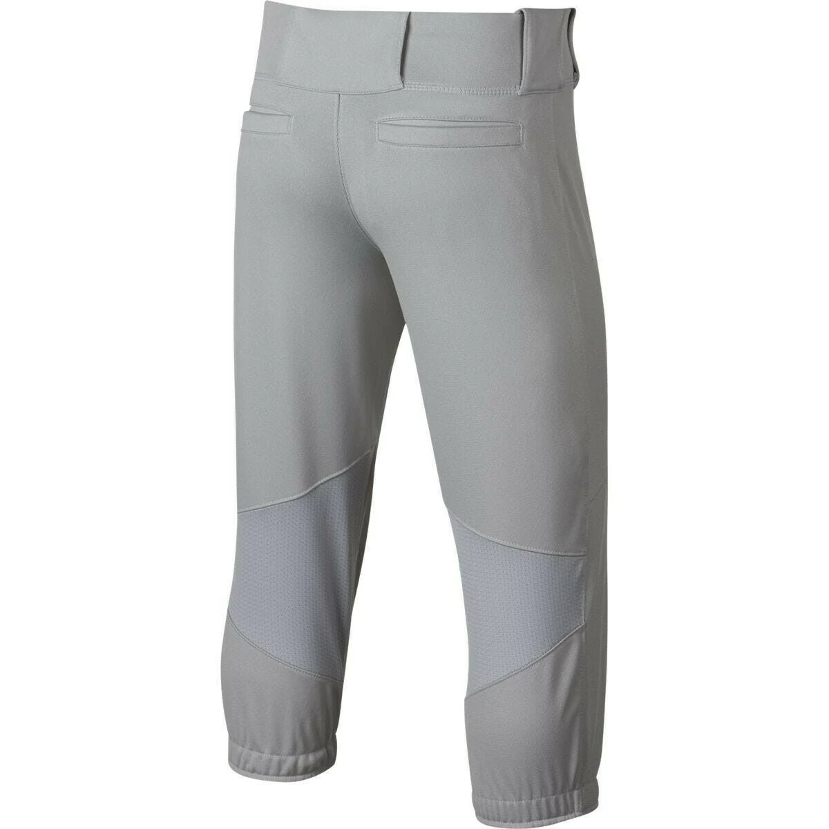 Nike Mens Vapor Pro Knicker High Baseball Pants (Gray/Black) - Image 2