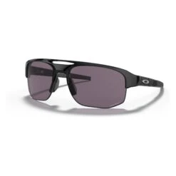 Oakley Mercenary Men's Polarized Rectangular Baseball Sunglasses (Black/Black Prizm)