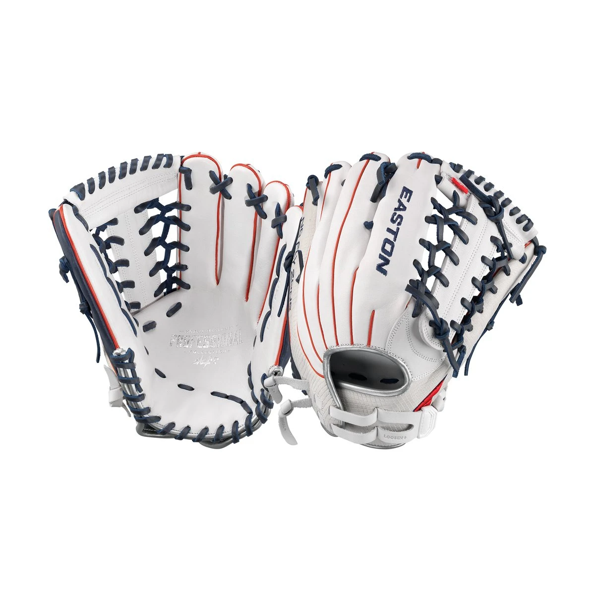 Easton Haylie Mccleney Signature Series Fastpitch Softball Glove 12.75 (White)