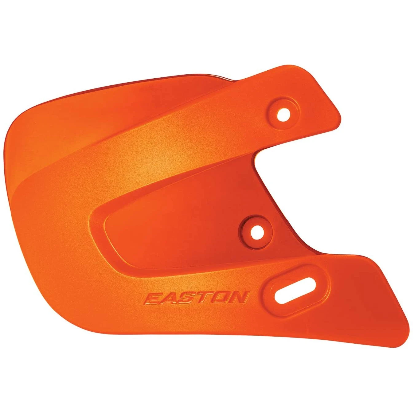 Easton Baseball Batting Helmet Extended Jaw Guard Right Handed Batting Helmet (Orange)