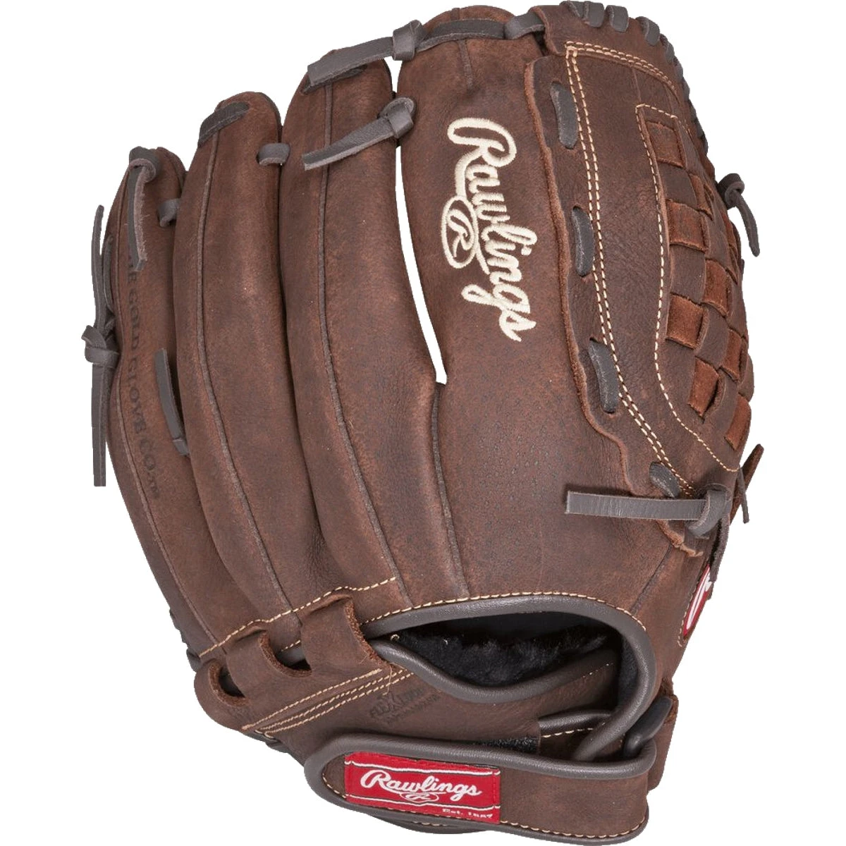 Rawlings Player Prefered Basket-Web Baseball Glove 12.5" RHT Black - Image 3
