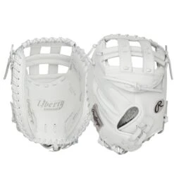 Rawlings Liberty Advanced 34" Pro H Web Catchers Fastpitch Softball Catchers Mitt (White)
