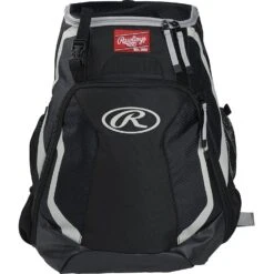Rawlings R500 Baseball Batting Bat Pack Bag In (Black)