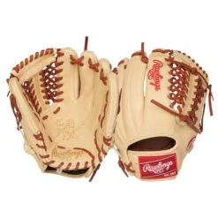 Rawlings Heart Of The Hide 11.75" Trap-Eze Web Baseball Glove Right Hand Throw (Camel/Tan)
