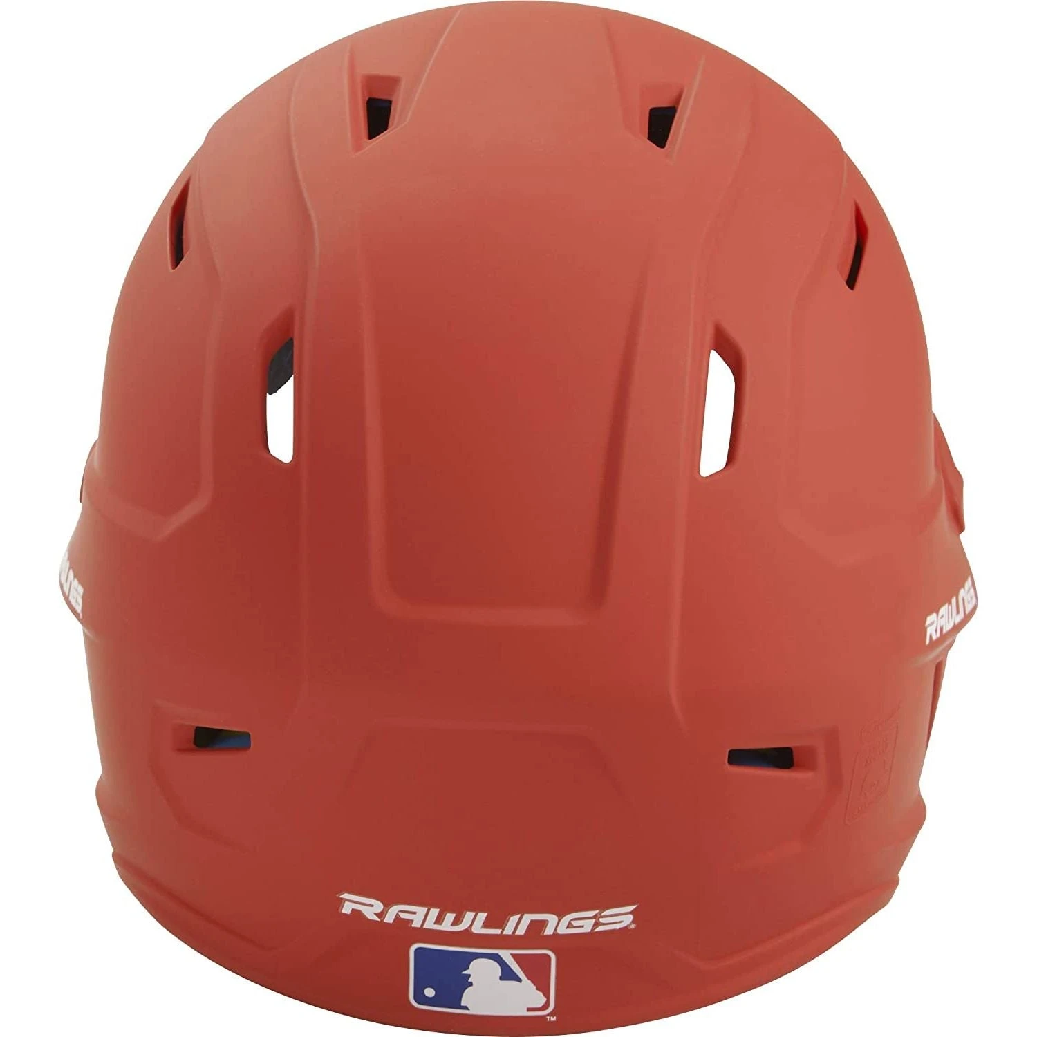Rawlings Mach Matte Baseball Batting Helmet Junior & Senior Adult Size (Burnt Orange) - Image 6