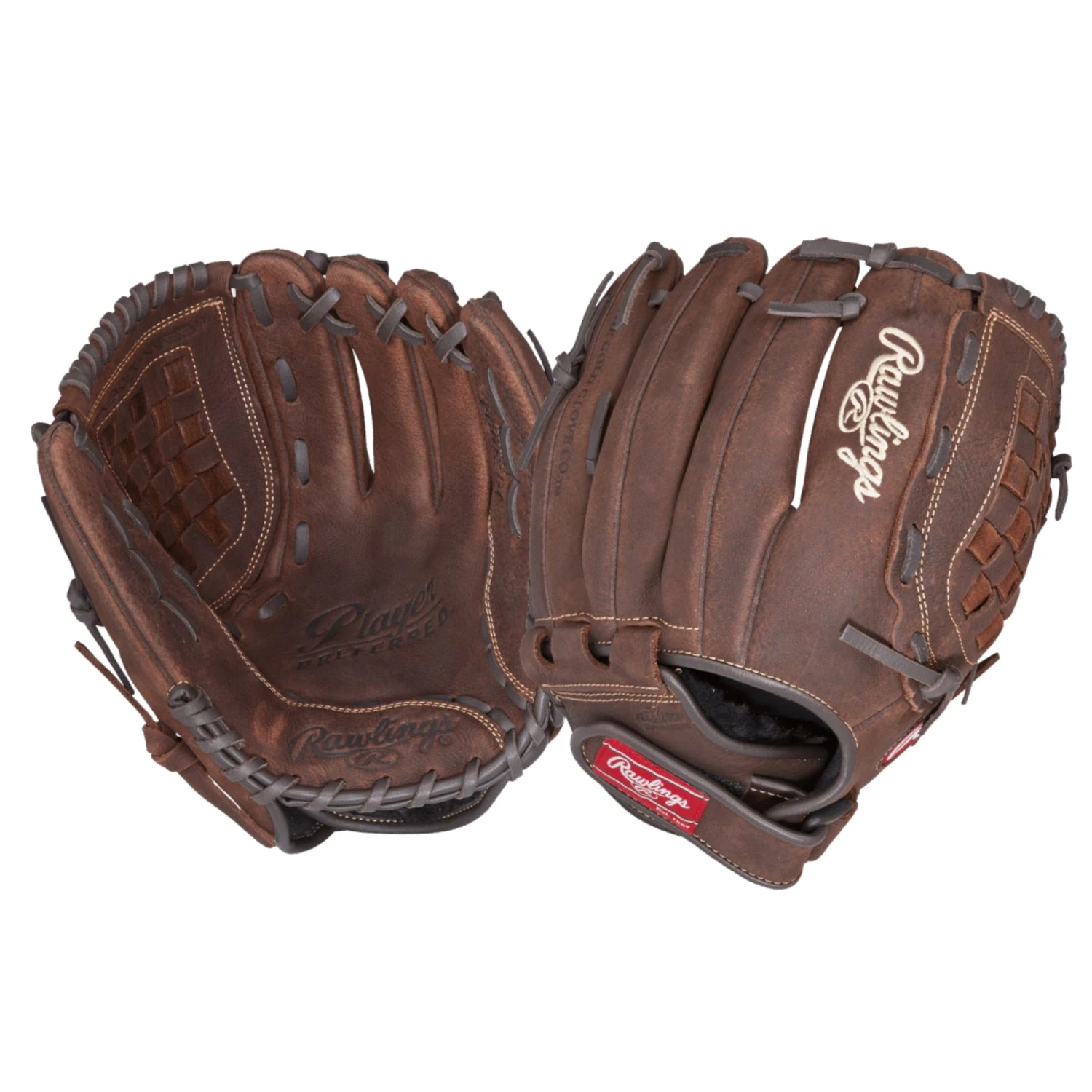 Rawlings Player Prefered Basket-Web Baseball Glove 12.5" RHT Black