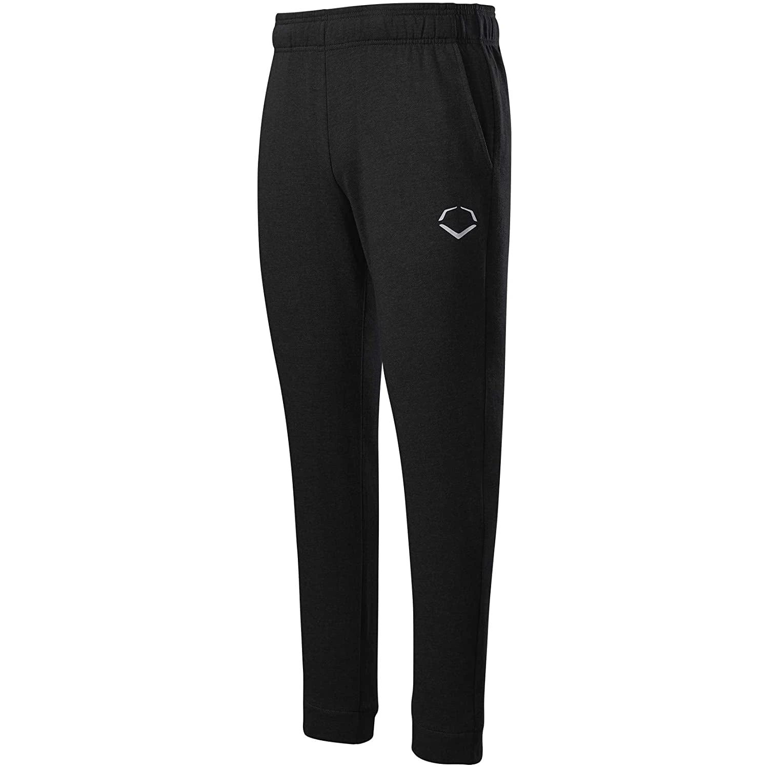EvoShield Pro Team Baseball Youth Boy's Fleece Jogger Sweatpants (Black) - Image 2