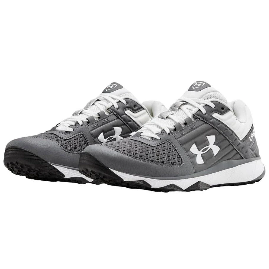 Under Armour Yard Trainer Men's Baseball Turf Cross Training Shoe (Grey) - Image 6
