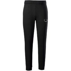 EvoShield Pro Team Baseball Youth Boy's Fleece Jogger Sweatpants (Black)