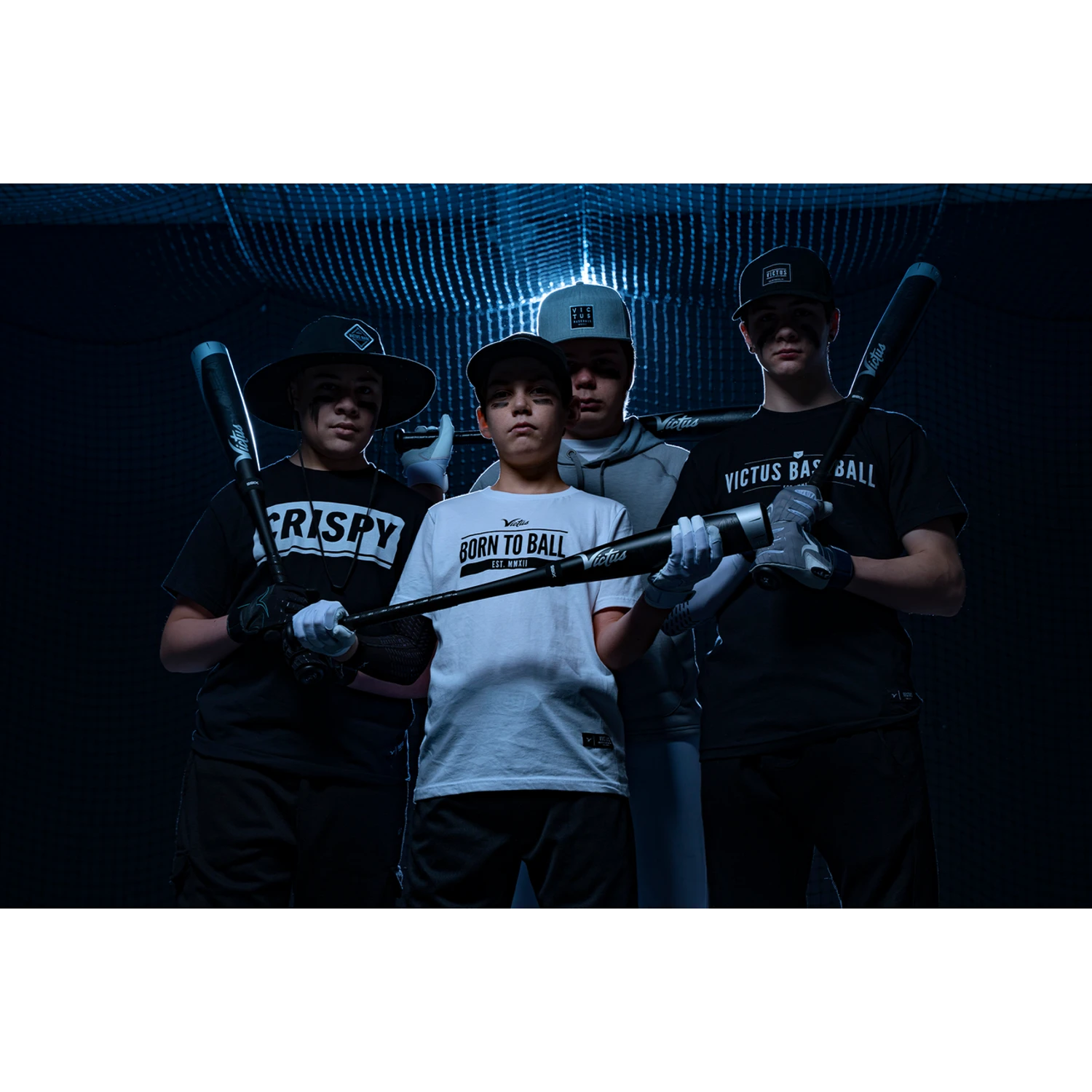 Victus Nox Two Piece Hybrid USSSA 2 3/4" Baseball Bat -8, (Black/Silver) - Image 8